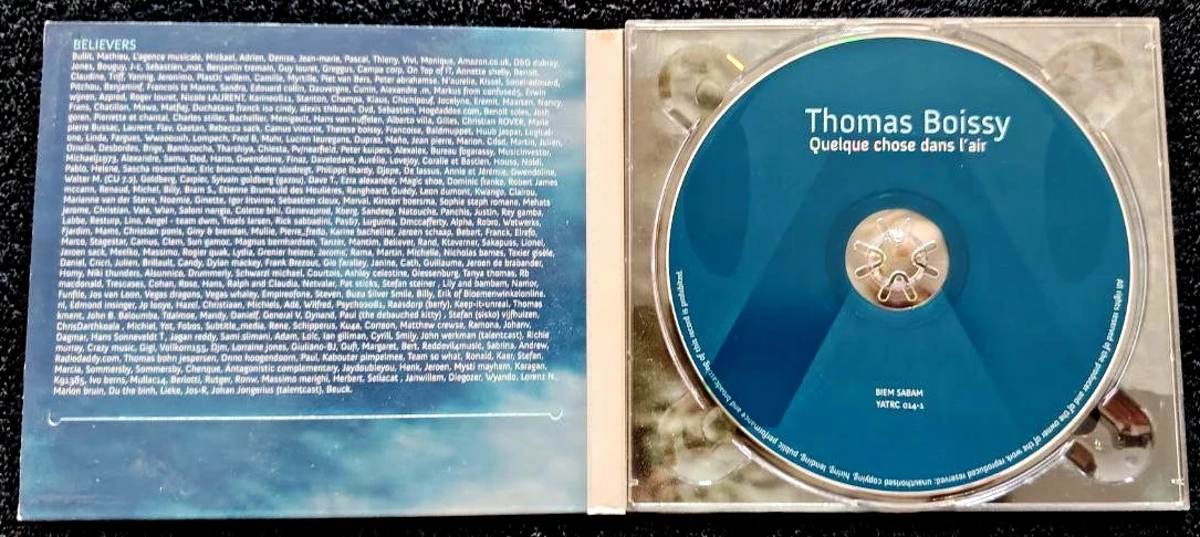 🌟 Thomas Boissy - Edição limitada numerada (4925 Digipack Edition): a pérola rara a ser agarrada! 💎 – photo 3